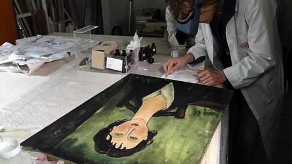 El Instituto Modigliani quiere someter al cuadro a un análisis y exhibirlo públicamente (AP)