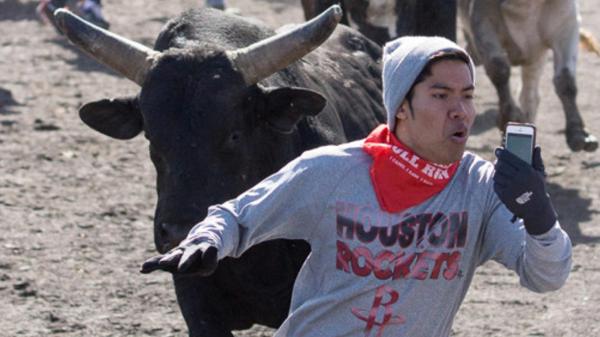 Selfie en una corrida de toros