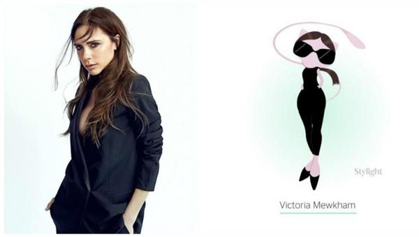 La ex Spice en su versión Pokemón “Victoria Mewkham” sin descuidar su elegancia (Instagram/ Stylight)