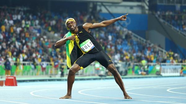 Bolt ya ganó el oro en los 100 metros y va por los 200 (Reuters)