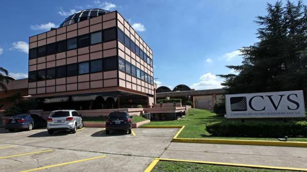 El edificio de la Compañía de Valores Sudamericana, el nombre que adquirió después de la salida de la familia Ciccone.