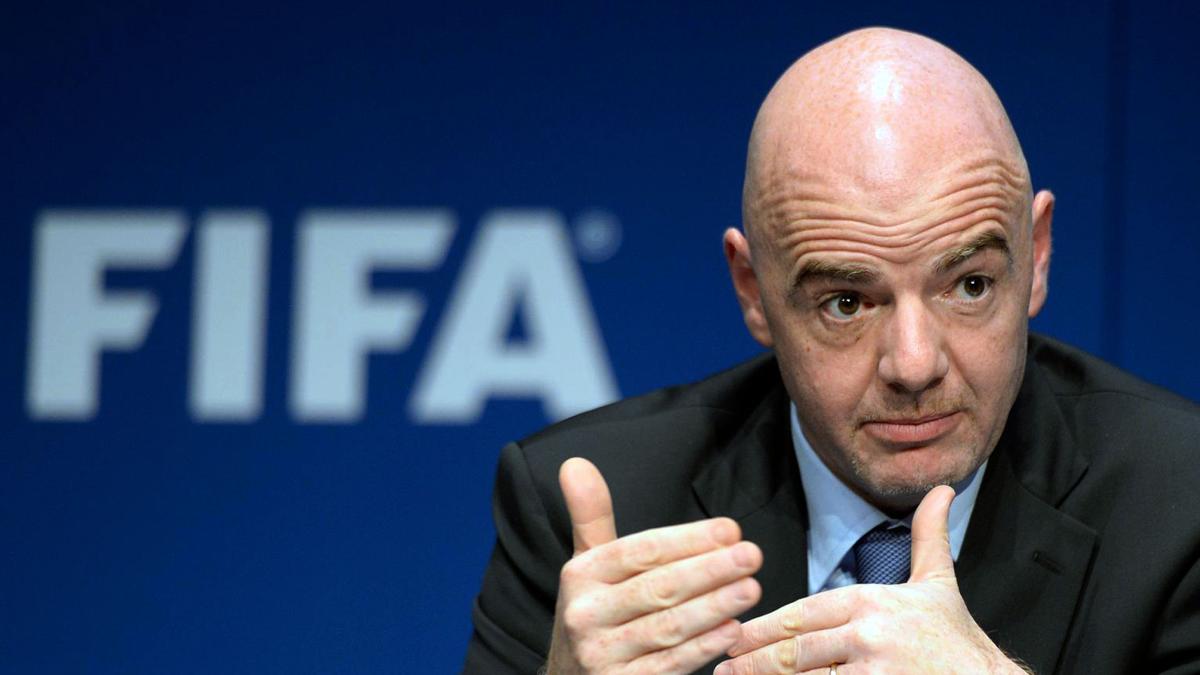 Gianni Infantino, presidente de la FIFA (AP)