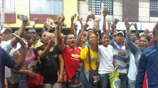 Los venezolanos quieren el fin del gobierno de Maduro