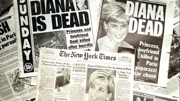 Las diversas publicaciones sobre la muerte de Lady Di