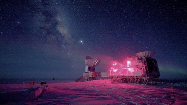 La estación Amundsen-Scott, en el Polo Sur (Reuters)