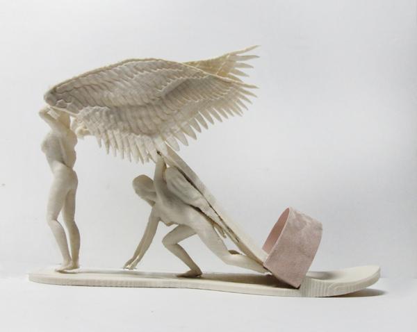 El segundo par está inspirado en el estilo romántico (Sarkany)