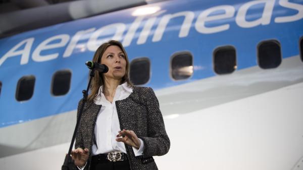 Isela Costantini, ex presidente de Aerolíneas Argentinas (Adrián Escandar)