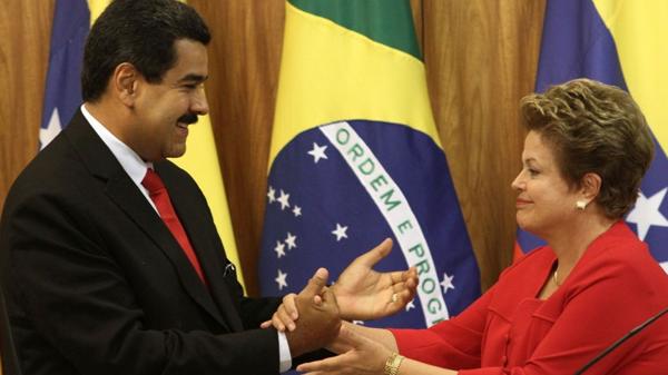 Nicolás Maduro y Dilma Rousseff (AP)