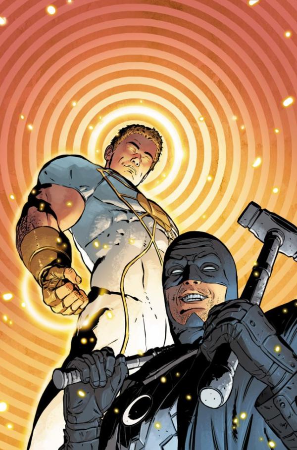 La portada de Midnighter & Apollo No. 1, que saldrá a la venta en octubre (DC Comics)