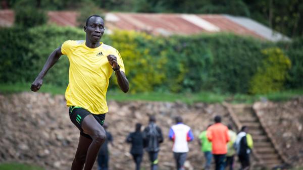 James Nyang Chiengjiek, sudanés, corredor 400 metros