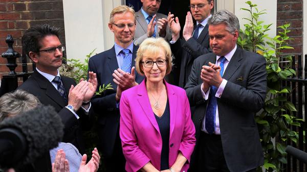 Andrea Leadsom aseguró que carece del apoyo necesario para ganar (Reuters)