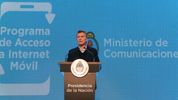 Mauricio Macri hizo el anuncio (Presidencia de la Nación)
