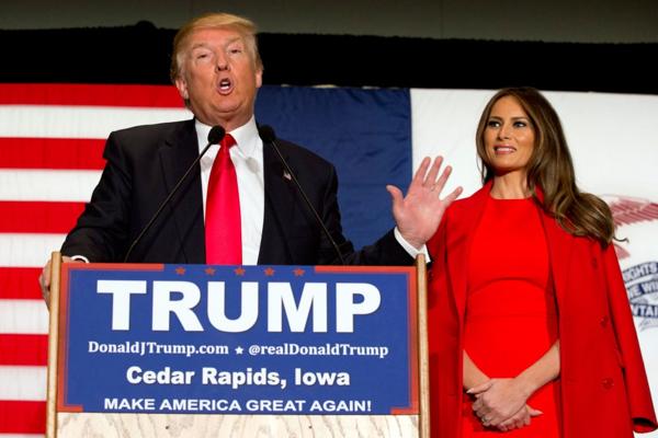 Melania Trump es la posible próxima primera dama de EEUU (AP)