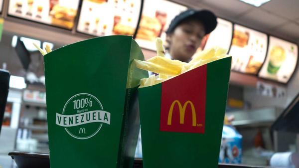 McDonald’s dejará de vender su hamburguesa Big Mac en Venezuela (Reuters)