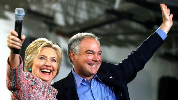 Tim Kaine es candidato a vicepresidente de Hillary Clinton (Reuters)