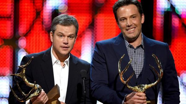 Ben Affleck y Matt Damon (AFP)