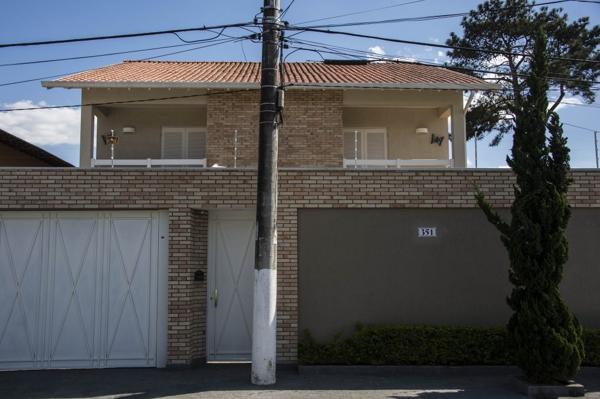 La casa de Aparecida Schunck, en San Pablo, donde fue secuestrada (AFP)