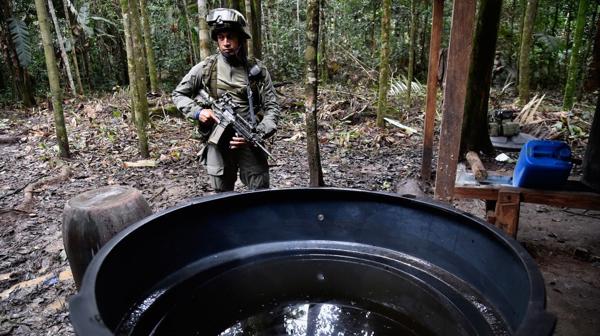 No se informó a qué organización pertenecían los laboratorios (AFP)