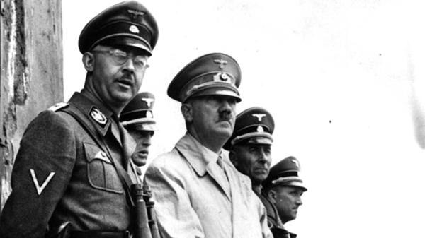 Heinrich Himmler and Adolf Hitler