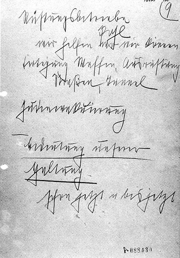 Manuscrito de Himmler