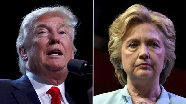 Donald Trump, candidato republicano, y Hillary Clinton, su rival demócrata (Reuters)