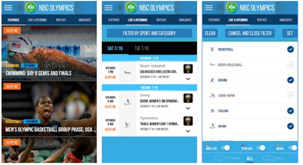 NBC Olyympics (captura de pantalla)