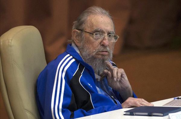 Fidel en abril de 2016, durante el Congreso del Partido Comunista (AP)