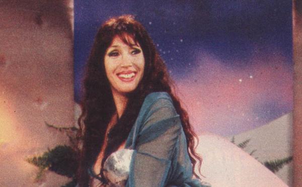 Una de las grabaciones de “A la cama con Moria”, en 1991