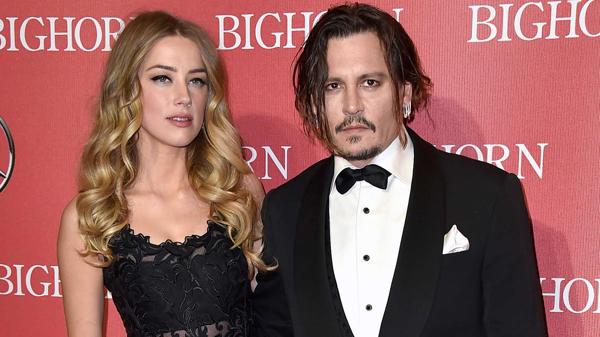 El matrimonio entre Johnny Deep y Amber Heard duró 15 meses (AP)