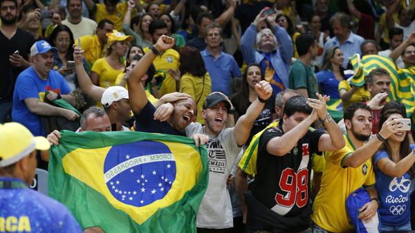 Los brasileños se hicieron notar en el primer Juego Olímpicos de la historia en Sudamérica (AP)