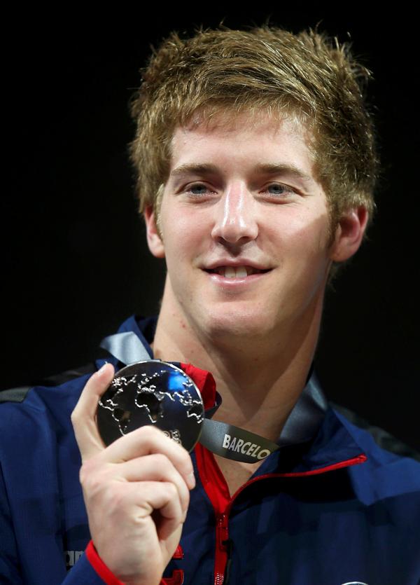 James Feigen obtuvo la medalla de oro en 4×100 metros libres (Reuters)