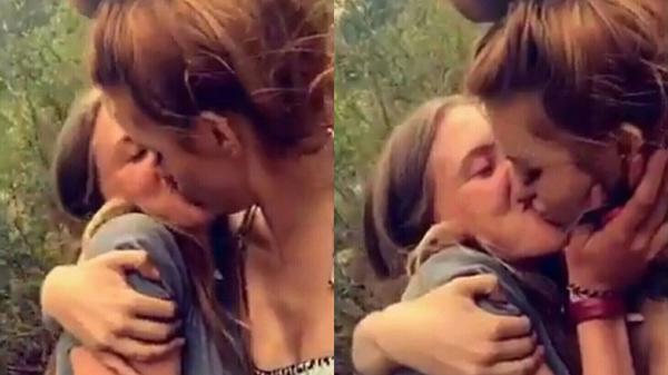 La foto que Bella Thorne compartió por Snapchat