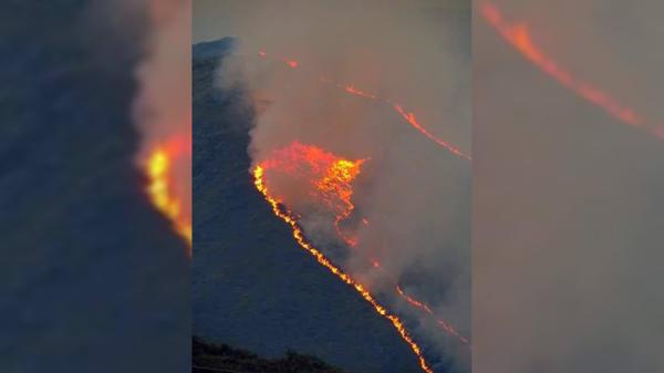 Los vientos impidieron el despegue de aviones hidrantes