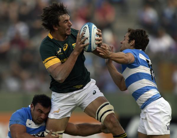 Los Pumas enfrentan a los Springboks en Salta (AFP)