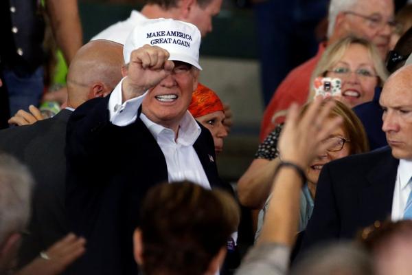 Donald Trump, en Iowa (Reuters)