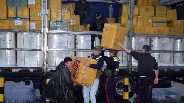 Gendarméria detuvo al chofer, de nacionalidad brasilera