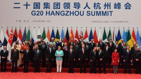 Empezó en China la cumbre del G20 (AFP)