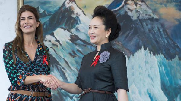 G-20 en China: Recepción en la Academia de Arte por parte de la primera dama de China, Peng Liyuan. (Instagram)