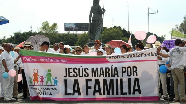Manifestación del “Frente Nacional por la Familia” en Guadalajara, en Septiembre (EFE)