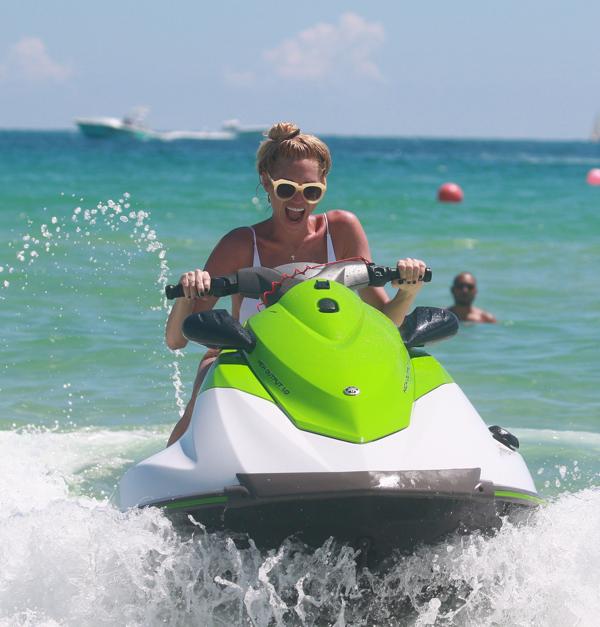 Vicky Xipolitakis en Miami (Crédito: Vida Press)