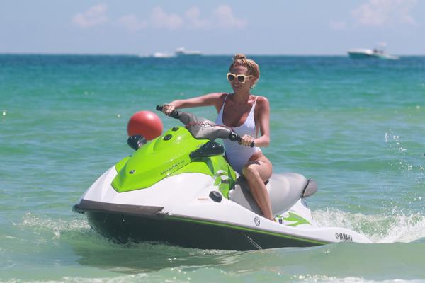 Vicky Xipolitakis en Miami (Crédito: Vida Press)