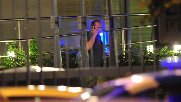 Sergio Berni, la noche en que apareció muerto Alberto Nisman (Télam)