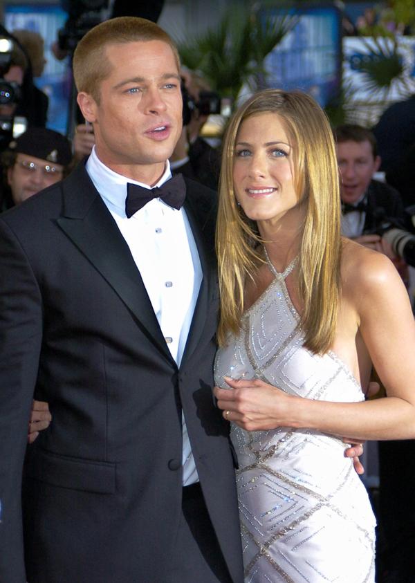 Brad Pitt y Jennifer Aniston, tiempos felices