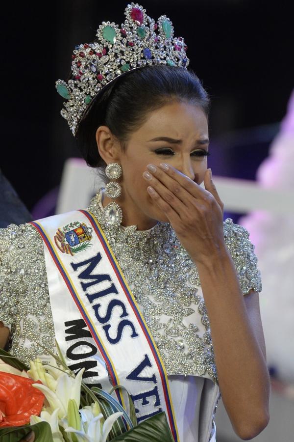 Keysi Sayago fue elegida Miss Venezuela (AFP)