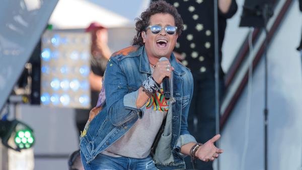 “México te quiero, México gracias, gracias por tu cultura, por tu gente”, exclamó Carlos Vives (AP)