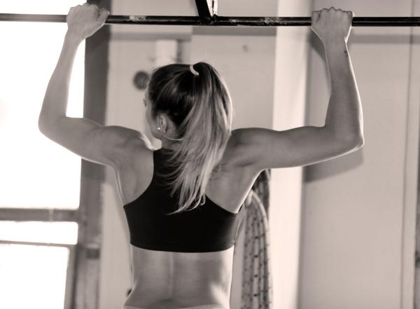 Tamara entrena regularmente para mantener su privilegiada figura