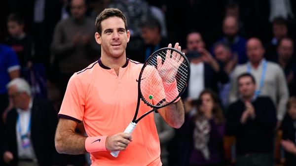 Juan Martín del Potro, el mejor argentino del ranking (AFP)