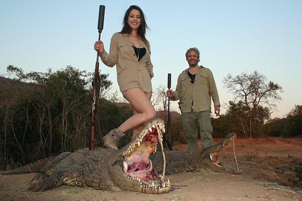 Foto promocional del portal “África Sky”: Victoria Vannucci y Matías Garfunkel