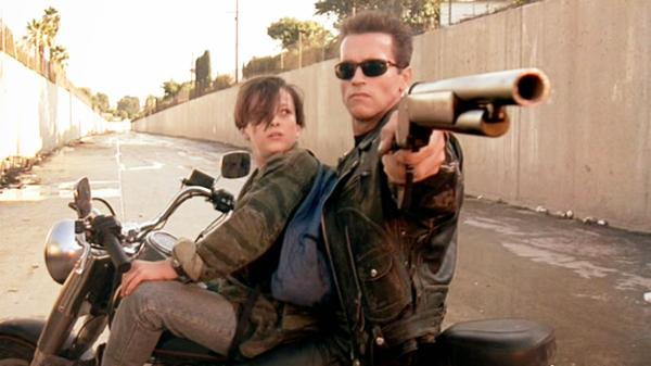 John Connor y Terminator