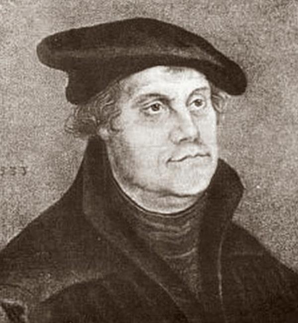 Martin Lutero (1483-1546), teólogo y fraile agustino